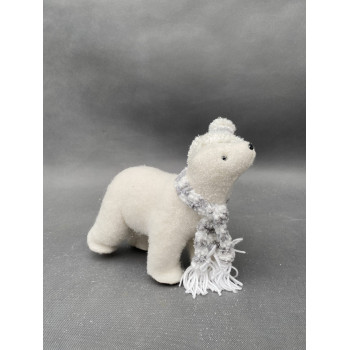 FIGURA UKRASNA BELI MEDVED YZB005590 