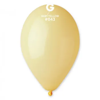 BALONI 100/1 30cm ŽUTI GIALLO BABY GEMAR G110 043 