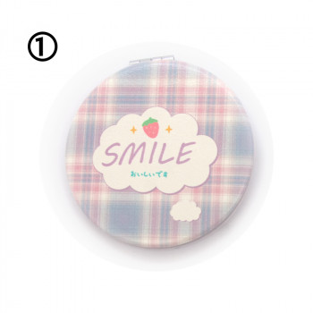 OGLEDALCE KOZMETIČKO FXOY4 OKRUGLO SMILE 