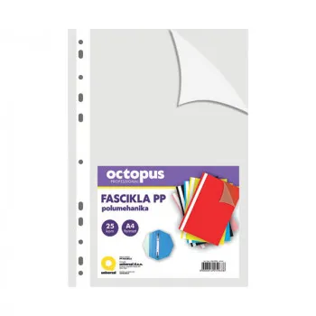 FASCIKLA A4 POLUMEHANIKA SA 11 RUPA 25/1 BELA OCTOPUS UNL-1821 