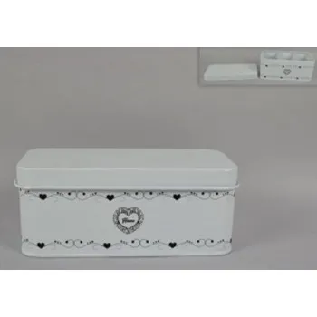KUTIJA SA POKLOPCEM METALNA HOME MO000444 
