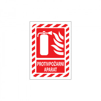 NALEPNICA A7 PROTIVPOŽARNI APARAT 4/1 OCTOPUS UNL-1858 