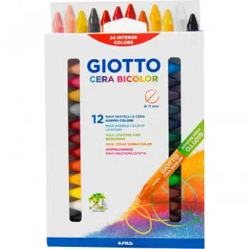 VOŠTANE BOJE 12/1 GIOTTO CERA BICOLOR 291300 