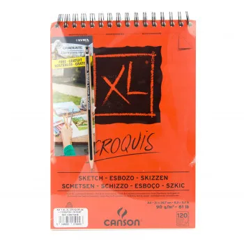 BLOK 21X29.7cm 120g 120 LISTA XL CROQUIS CANSON 400110336 