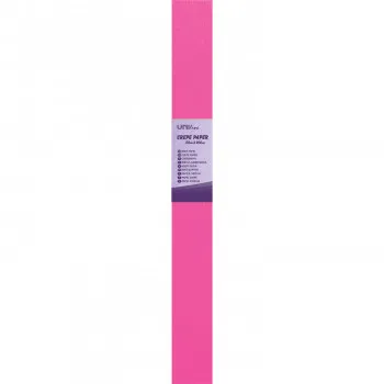 PAPIR KREP 50x200cm ROZA UNI-LINE UNL-0415 