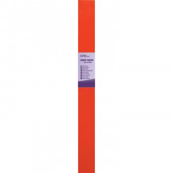 PAPIR KREP 50x200cm CRVENI UNI-LINE UNL-0415 