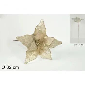 CVET UKRASNI 32CM BEŽ RO008328C 