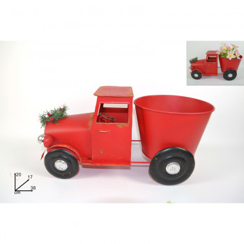 NOVOGODIŠNJA FIGURA KAMION METALNI MN000723 