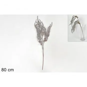 GRANA DEKORATIVNA 80CM SREBRNA RO010596 
