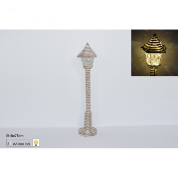 NOVOGODIŠNJA FIGURA LAMPION 75CM CM001613 