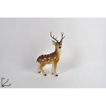 NOVOGODIŠNJA FIGURA JELEN 25CM BA000504 