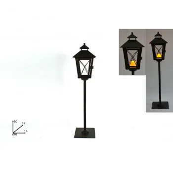 FENJER DEKORATIVNI SA POSTOLJEM CRNI 60CM MO001364A 