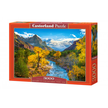 PUZZLE 3000 DELOVA C-300624-2 AUTUMN IN ZION NATIONAL PARK CASTORLAND 