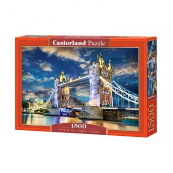 PUZZLE 1500 DELOVA C-151967-2 TOWER BRIDGE LONDON CASTORLAND 