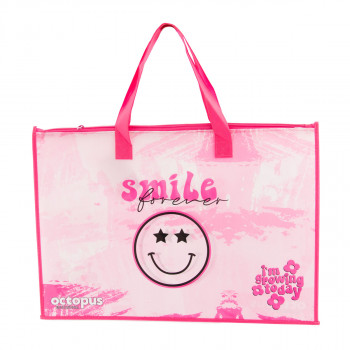 TORBA ZA BLOK BR.5 PLATNENA OCTOPUS SMILE FOREVER UNL-1973 