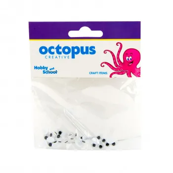 DEKORATIVNE OČI 5X7mm 32kom UNL-1696 OCTOPUS 