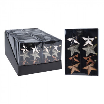 NOVOGODIŠNJI UKRAS ZVEZDA 6.5CM CAN219020 