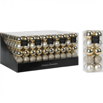 KUGLA NOVOGODIŠNJA 4CM 20/1 SET STAR LIGHT CAN223500 