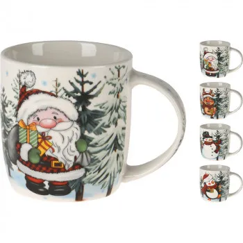 ŠOLJA NOVOGODIŠNJA PORCELAN 370ML Q75990990 