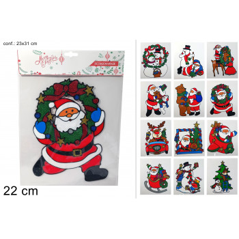 NOVOGODIŠNJI STIKERI ZA PROZOR 22CM XNA23016791 