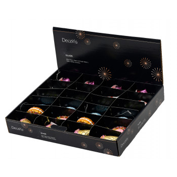 UKRAS NOVOGODIŠNJI STAKLENE FIGURE 7CM 120647 