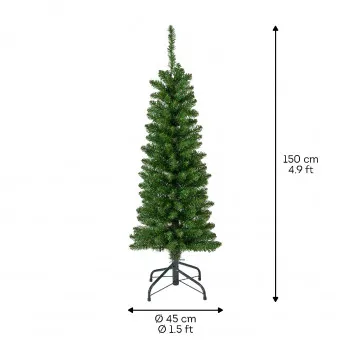 JELKA NOVOGODIŠNJA 150CM ZELENA 680060 
