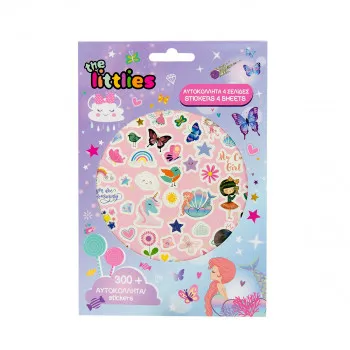 STIKERI 300PCS 14.5X21.5CM THE LITTLIES GIRL 000646871 