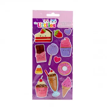 STIKERI PUFFY 10X22CM CANDY THE LITTLIES 000646918 