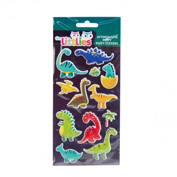 STIKERI PUFFY 10X22CM DINOSAUR THE LITTLIES 000646919 
