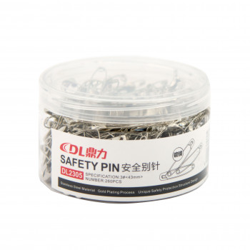 ZIHERNADLE 43MM 260/1 SREBRNE DL2305 