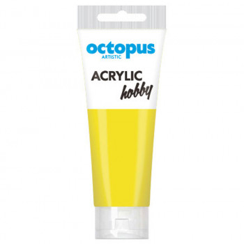 BOJA AKRILNA 75ML OCTOPUS HOBBY LEMON YELLOW 215 UNL-2344 