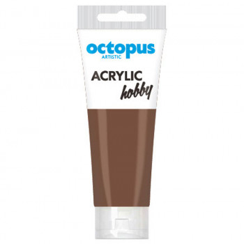 BOJA AKRILNA 75ML OCTOPUS HOBBY BURNT SIENNA 143 UNL-2354 