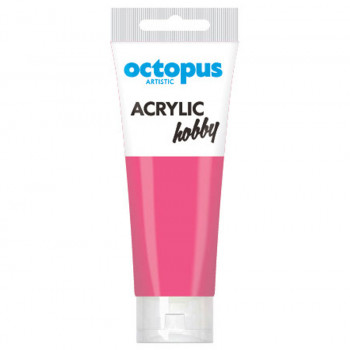 BOJA AKRILNA 75ML OCTOPUS HOBBY NEON PINK 165 UNL-2362 