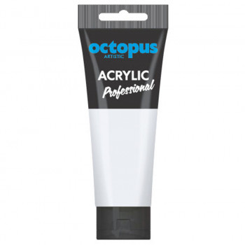 BOJA AKRILNA 75ML OCTOPUS PROFESSIONAL TITANIUM WHITE 104 UNL-2314 