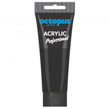 BOJA AKRILNA 75ML OCTOPUS PROFESSIONAL BLACK 793 UNL-2332 