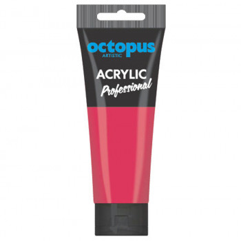 BOJA AKRILNA 75ML OCTOPUS PROFESSIONAL NEON ROSE 819 UNL-2335 