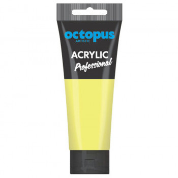 BOJA AKRILNA 75ML OCTOPUS PROFESSIONAL NEON YELLOW 838 UNL-2337 