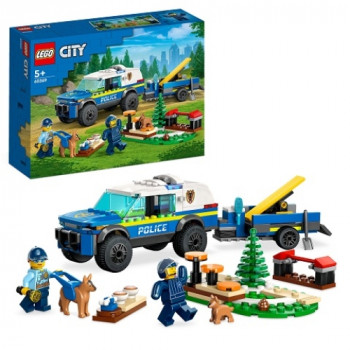 KOCKE LEGO CITY MOBILE POLICE DOG TRAINING LE60369 