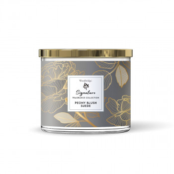 SVEĆA MIRISNA 410g PEONY BLUSH SUEDE WTT013 WOODBRIDGE 