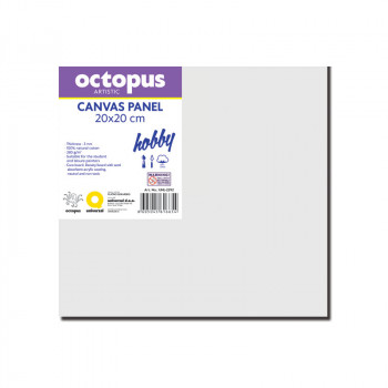 PLATNO SLIKARSKO PANEL OCTOPUS 20x20cm HOBBY 280g UNL-2292 