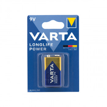BATERIJE VARTA ALKALNA 1/1 6LR61 9V LONGLIFE POWER 