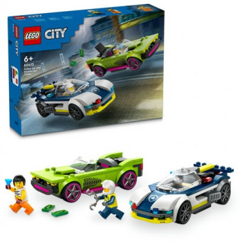KOCKE LEGO CITY 60415 POLICE POLICE CSR AND MUSCLE 