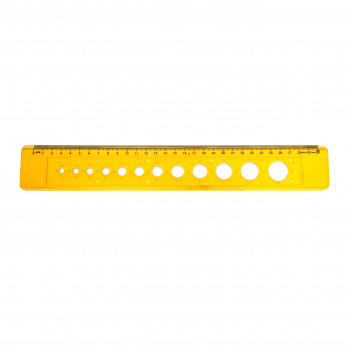 ŠABLON ZA CRTANJE KRUGOVA 30CM ARK 035 