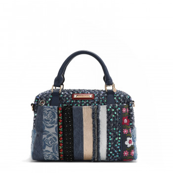 TORBA NICOLE LEE JS17051 DENIM PATCH FW2024 