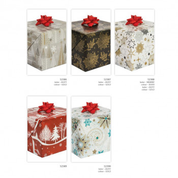 PAPIR UKRASNI 70X200cm NOVOGODIŠNJI P2 GW 10 