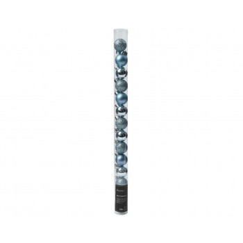 KUGLA NOVOGODIŠNJA 14/1 3CM BLUE ICE 022497 