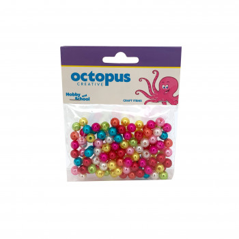 DEKORATIVNE PERLE MIX 8mm 30g UNL-2393 OCTOPUS 