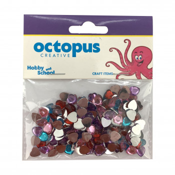 DEKORATIVNI CIRKONI SRCA 8mm 200pcs OCTOPUS UNL-2385 