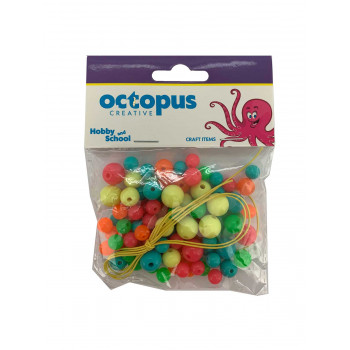 DEKORATIVNE PERLE 72pcs OCTOPUS UNL-2396 