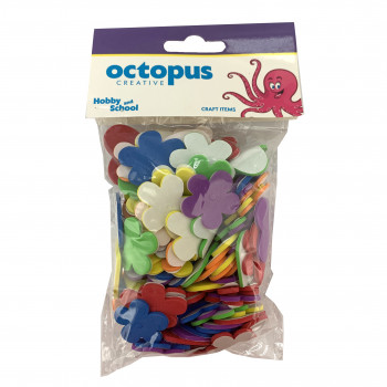 DEKORATIVNI OBLICI EVA PENA 120pcs UNL-2411 OCTOPUS 